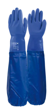 40-466 Chemical PVC Blue Werkhandschoen